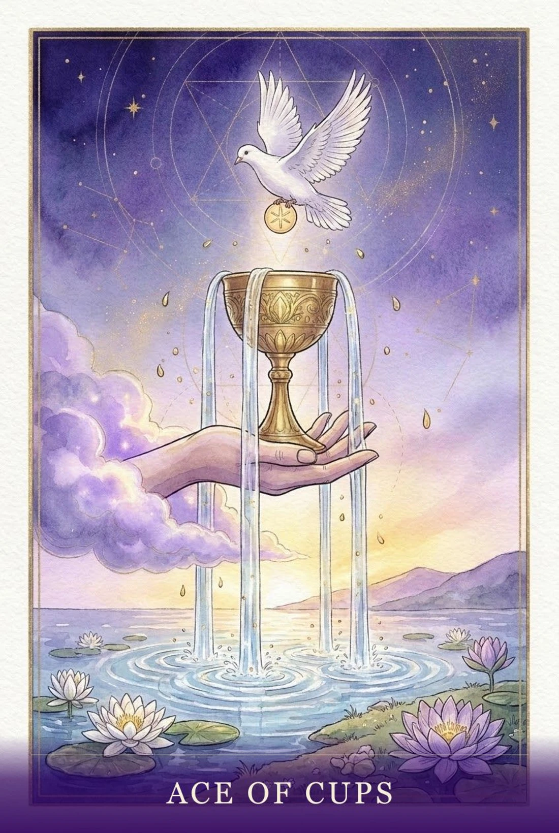 Ace of Cups tarot card