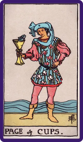 Page of Cups