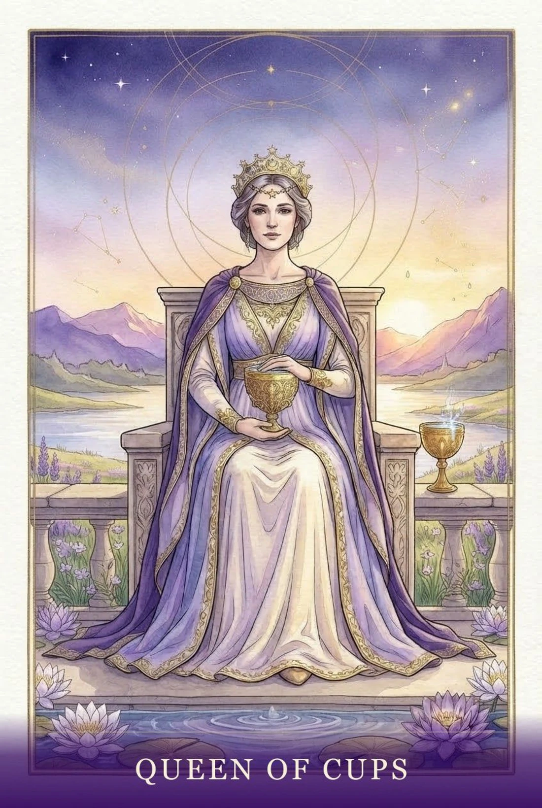 Queen of Cups tarot card