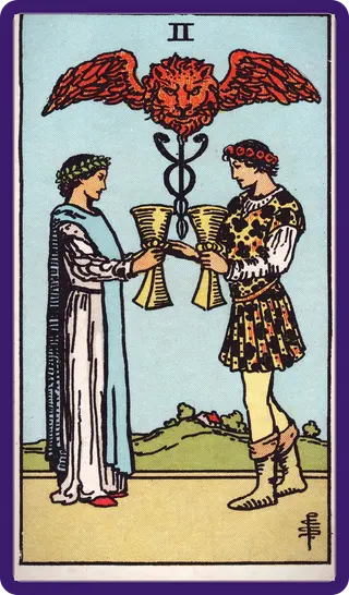 Two of Cups