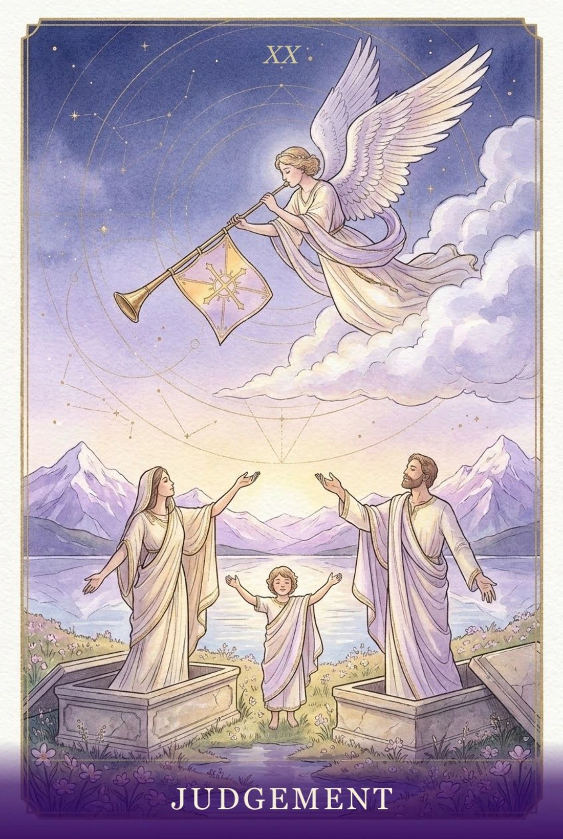 Judgement tarot card