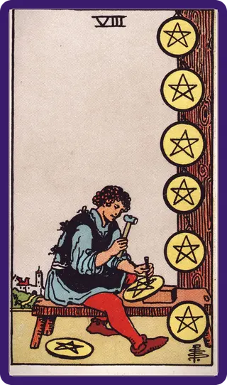 Eight of Pentacles