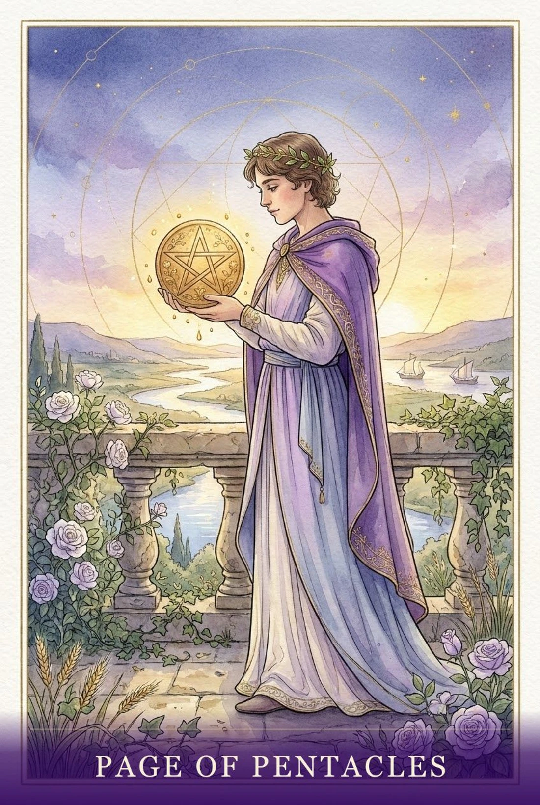 Page of Pentacles tarot card