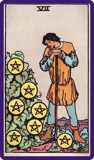 Seven of Pentacles