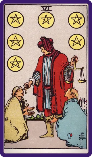 Six of Pentacles