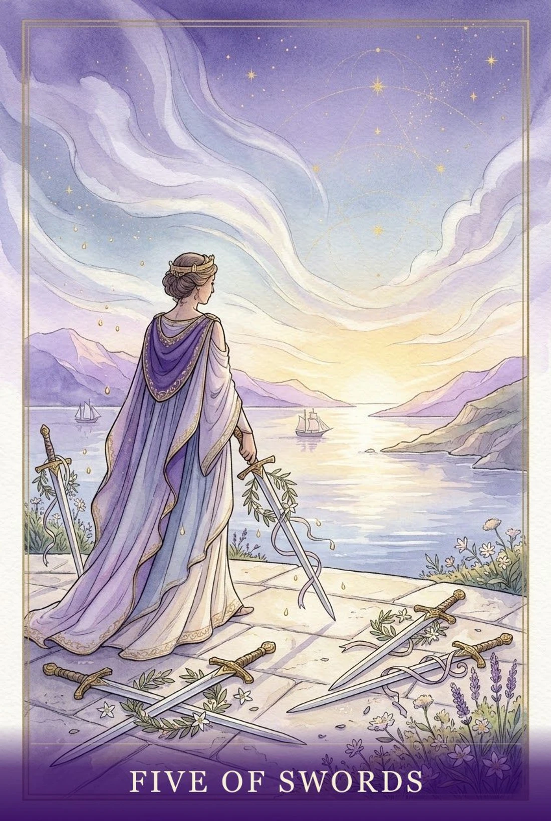 Five of Swords tarot card