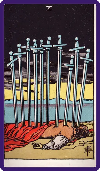 Ten of Swords