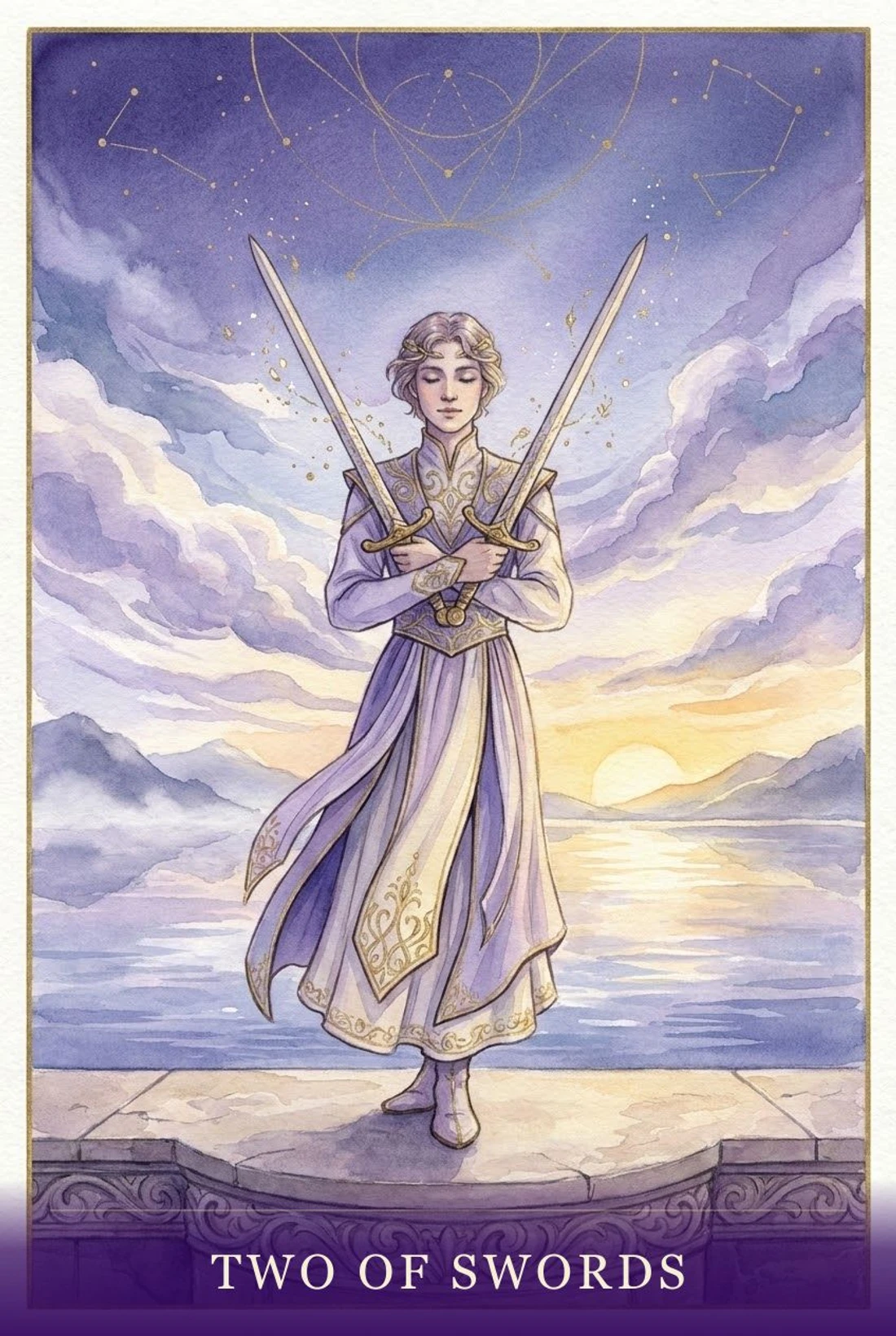 Two of Swords tarot card
