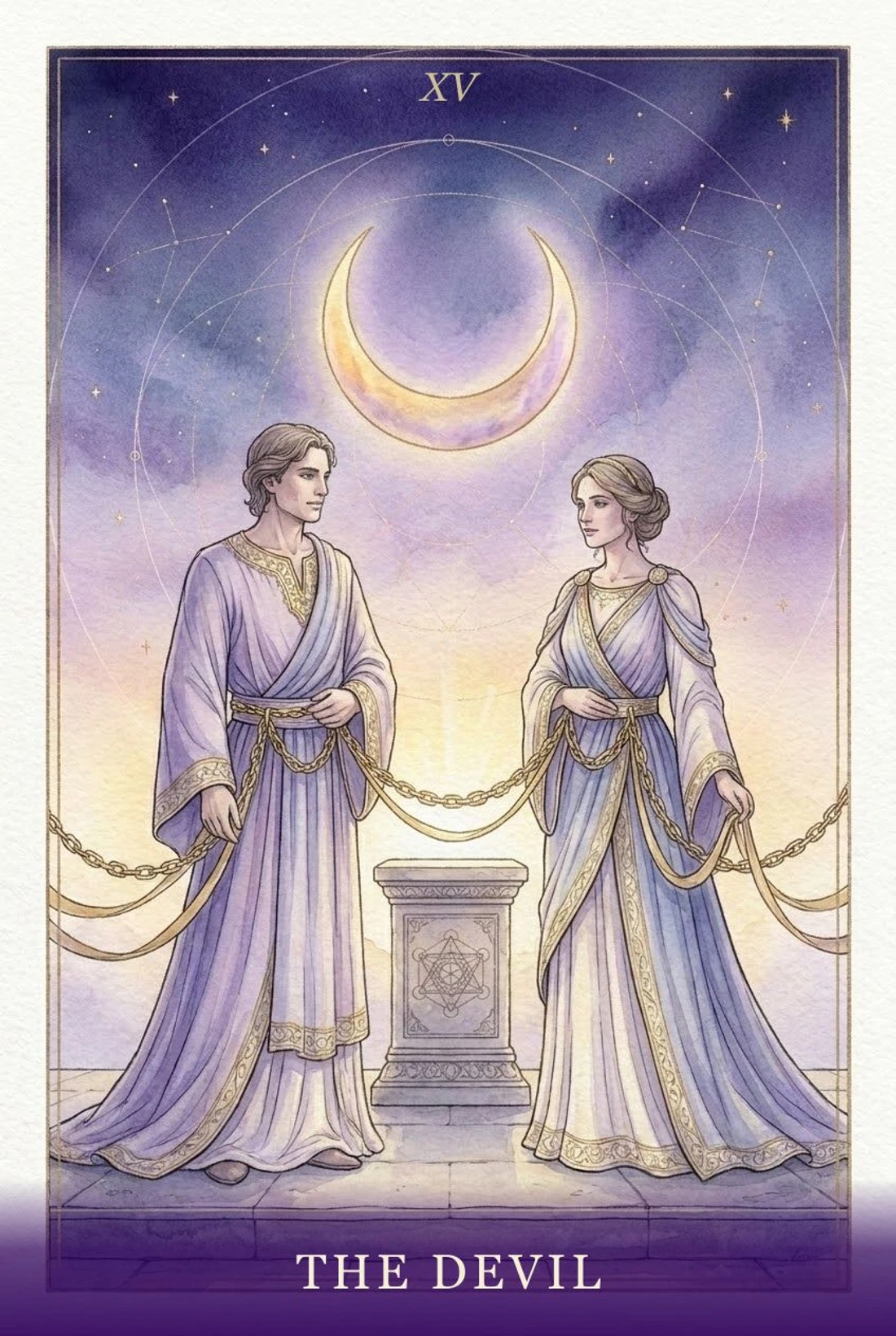 The Devil tarot card