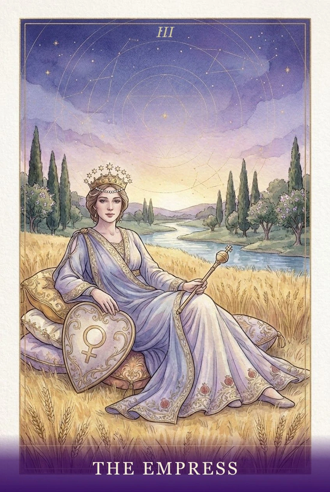 The Empress tarot card
