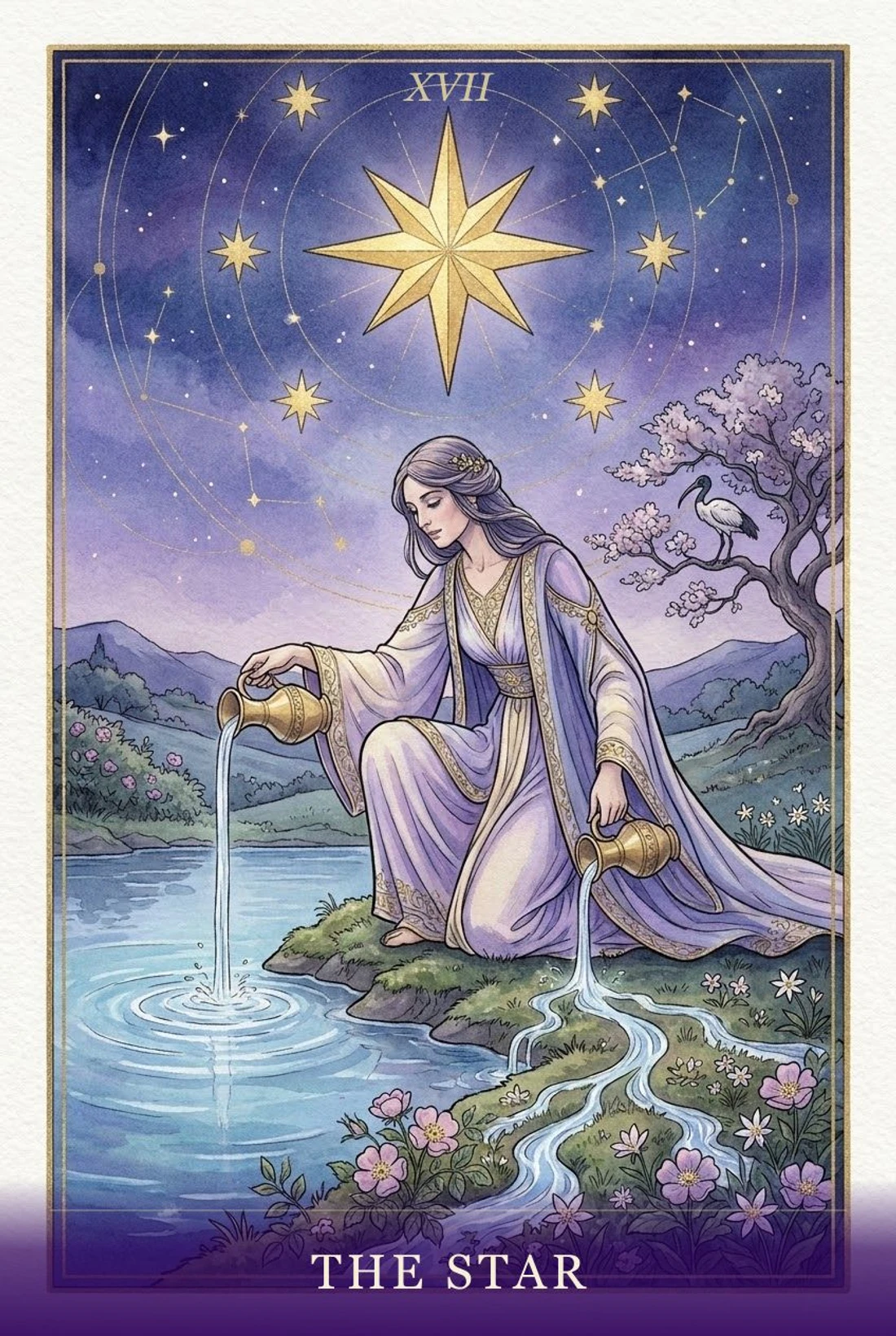The Star tarot card