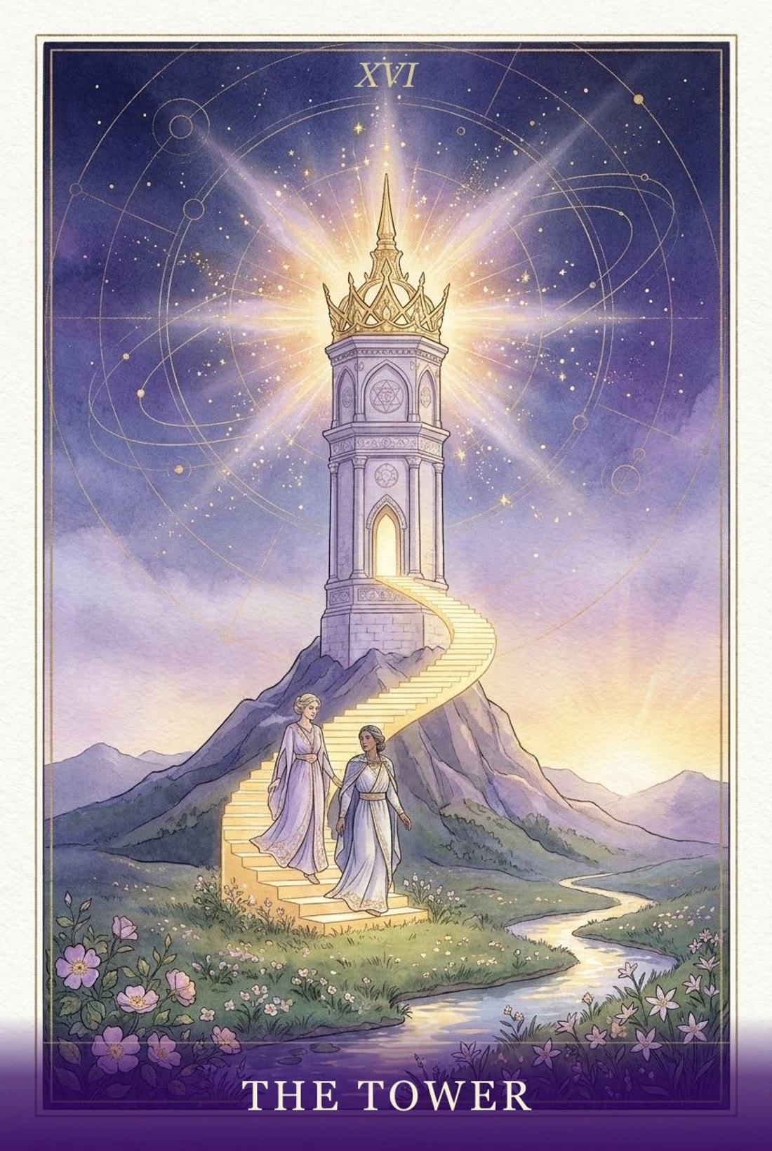 The Tower tarot card