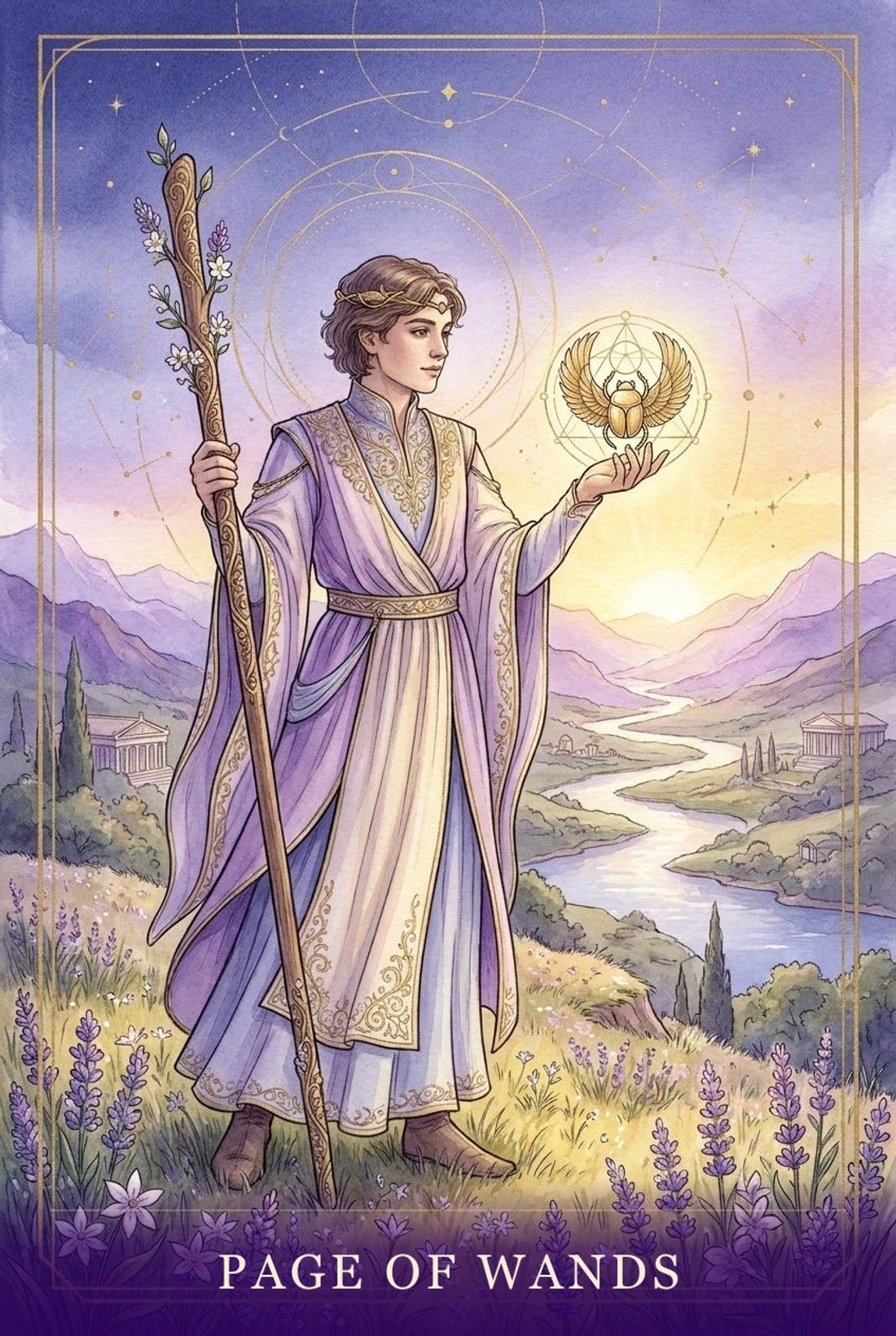 Page of Wands tarot card