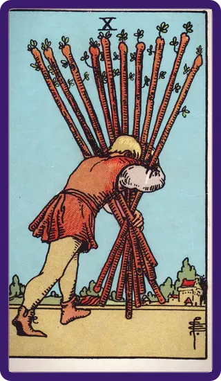 Ten of Wands